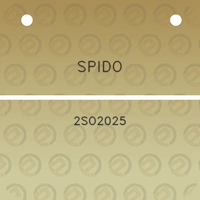 spido-2so2025