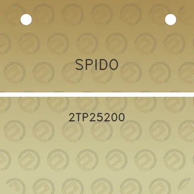 spido-2tp25200