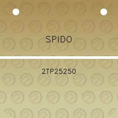 spido-2tp25250