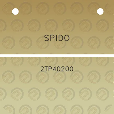 spido-2tp40200