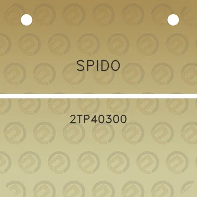 spido-2tp40300