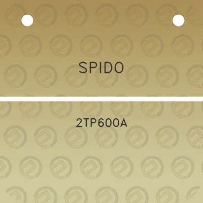 spido-2tp600a