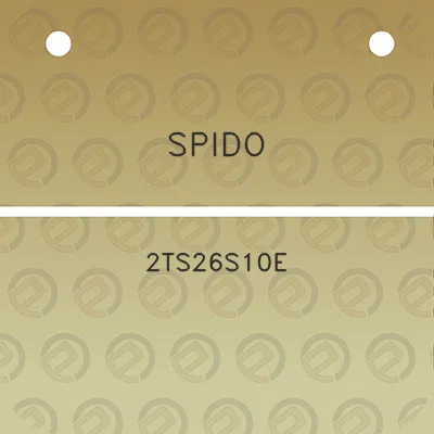 spido-2ts26s10e