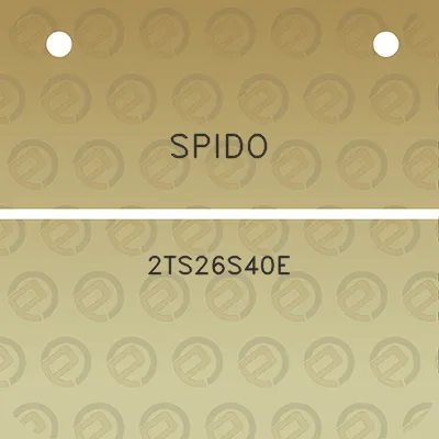 spido-2ts26s40e