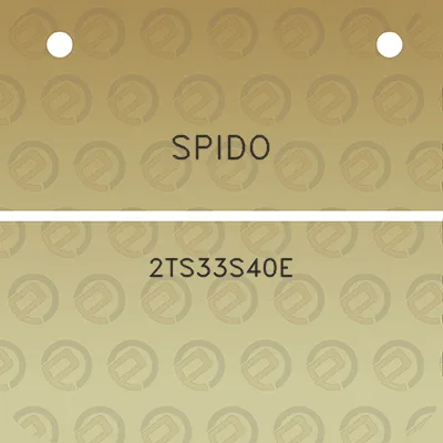 spido-2ts33s40e