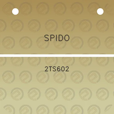 spido-2ts602