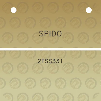 spido-2tss331