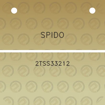 spido-2tss33212