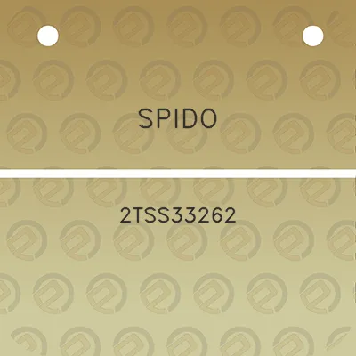 spido-2tss33262