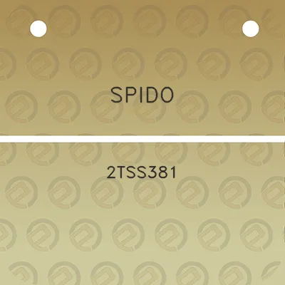 spido-2tss381