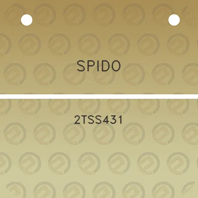 spido-2tss431