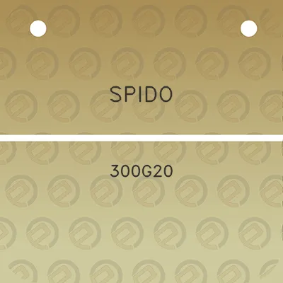 spido-300g20