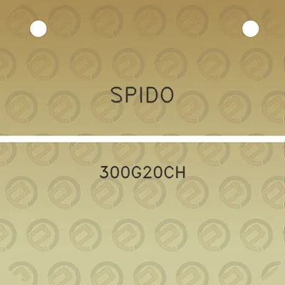 spido-300g20ch