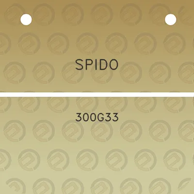 spido-300g33