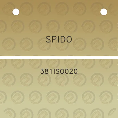 spido-381iso020