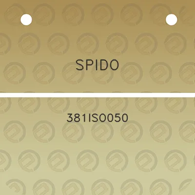 spido-381iso050