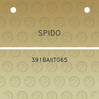 spido-391baiit065