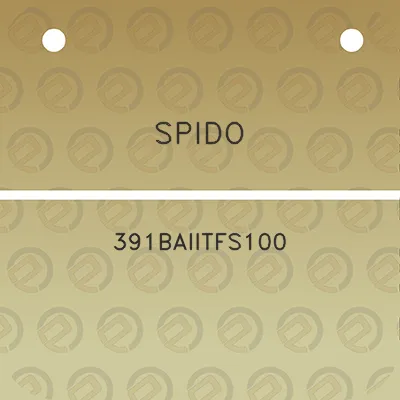 spido-391baiitfs100