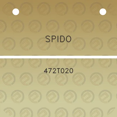 spido-472t020