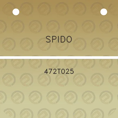 spido-472t025