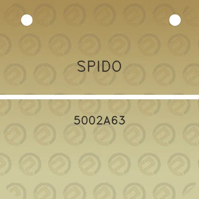 spido-5002a63