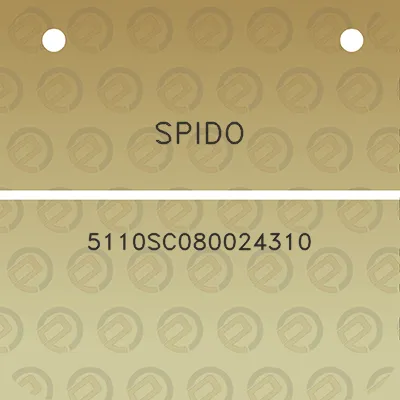 spido-5110sc080024310