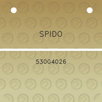 spido-530g4026