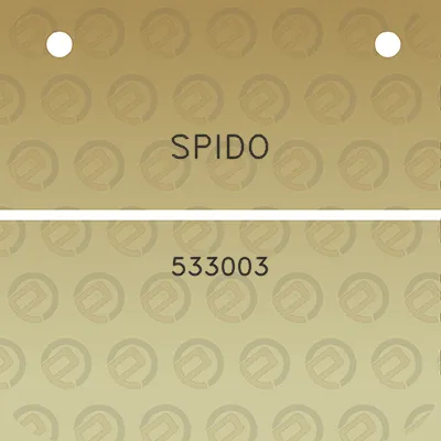 spido-533003