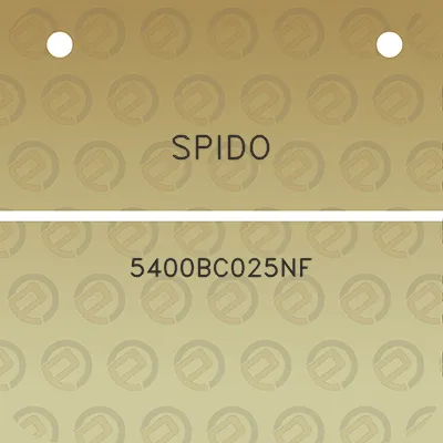 spido-5400bc025nf