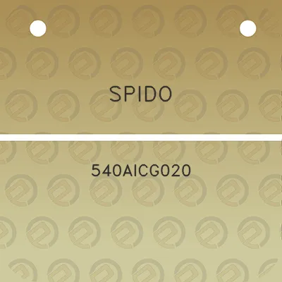 spido-540aicg020