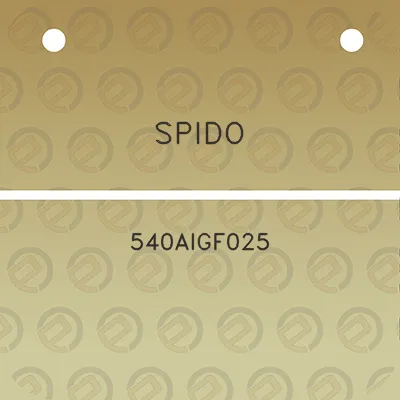 spido-540aigf025