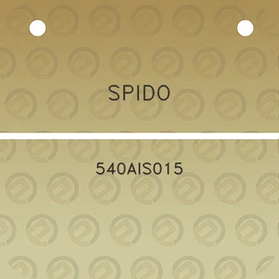 spido-540ais015