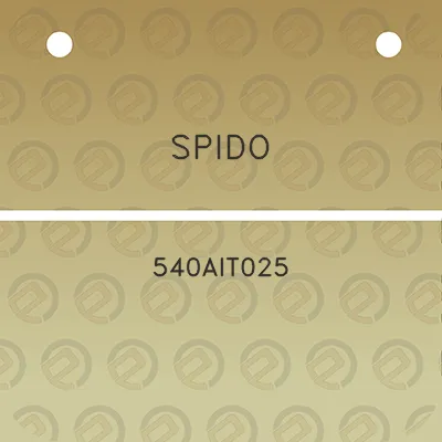 spido-540ait025