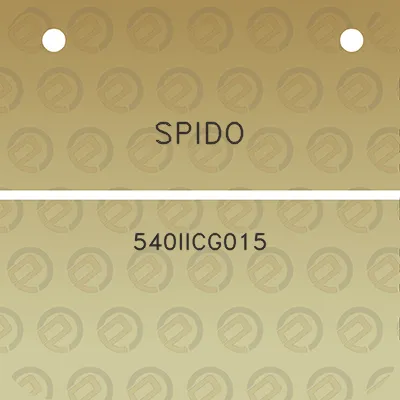 spido-540iicg015