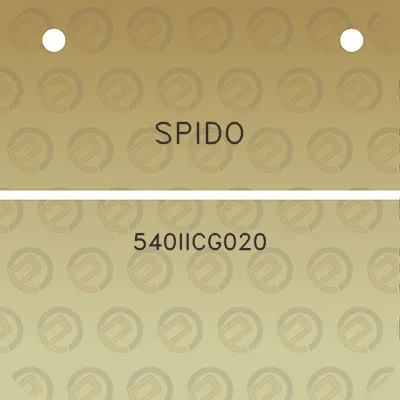 spido-540iicg020