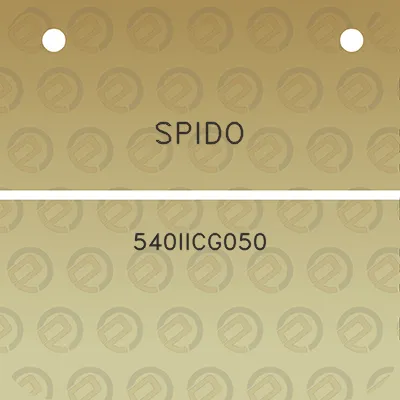 spido-540iicg050