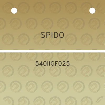 spido-540iigf025