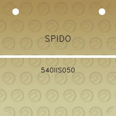 spido-540iis050