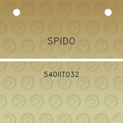 spido-540iit032