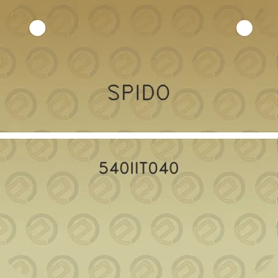 spido-540iit040