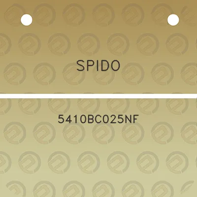 spido-5410bc025nf