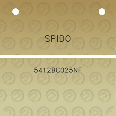 spido-5412bc025nf