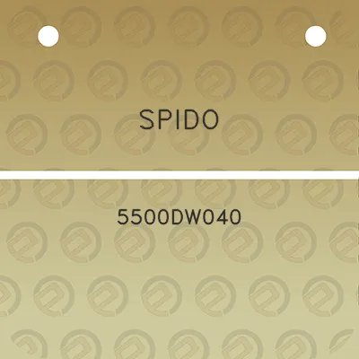 spido-5500dw040