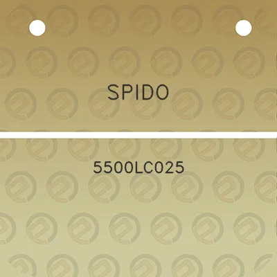 spido-5500lc025