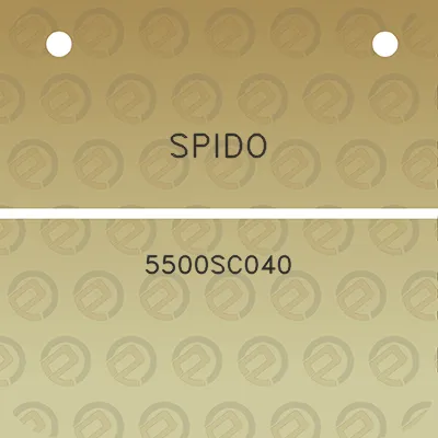 spido-5500sc040