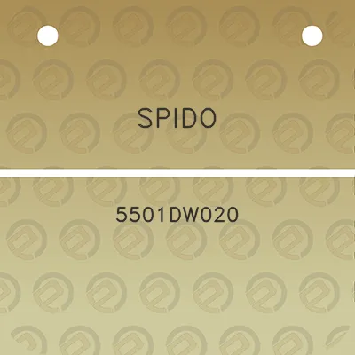 spido-5501dw020