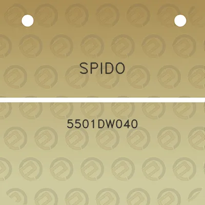 spido-5501dw040