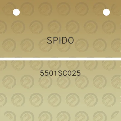 spido-5501sc025