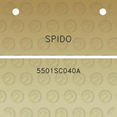 spido-5501sc040a