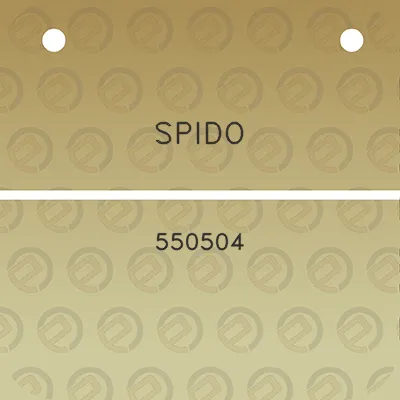 spido-550504